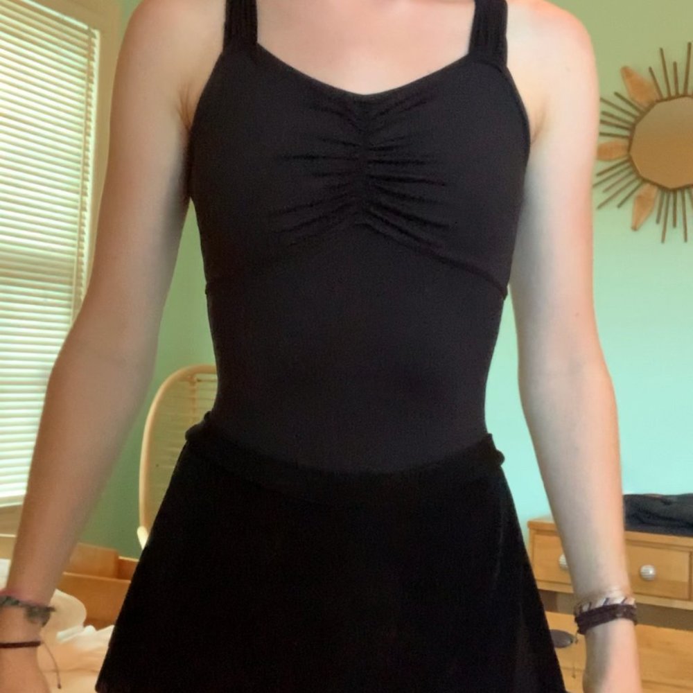 So Danca Black Leotard, Yumiko